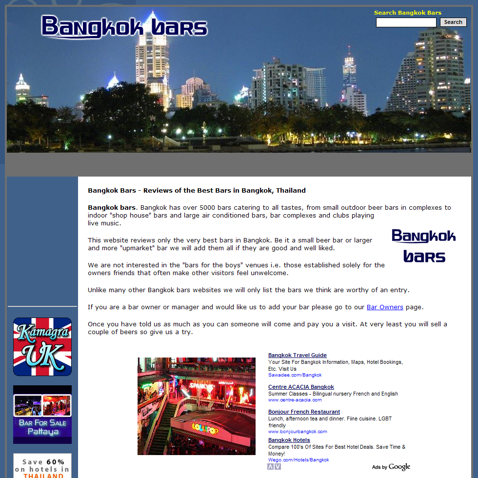 Bangkok Bars