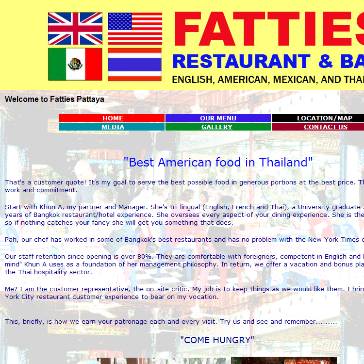 Fatties Restaurant Pattaya