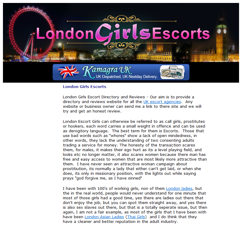 London Girls Escorts